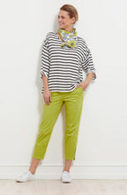 Along Lime Original Floral Scarf