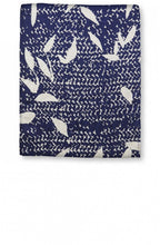 Along Medieval Blue Print Scarf