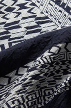 Along Navy Original Patterned Scarf