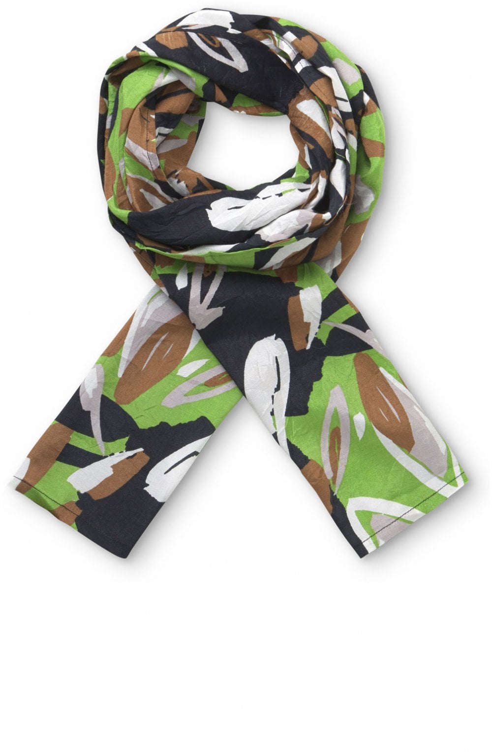 Along Peridot Patterned Scarf