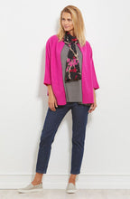 Along Pink Floral Print Scarf