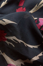 Along Pink Floral Print Scarf