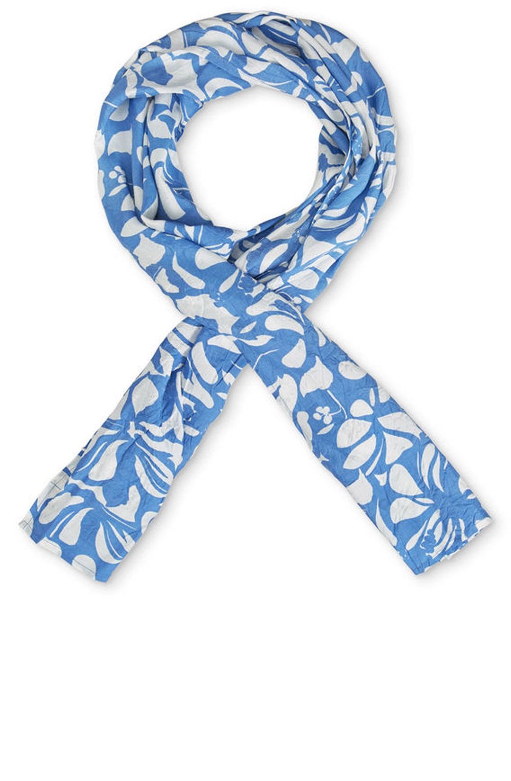 Along Porcelain Patterned Scarf