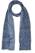 Along Porcelain Print Scarf