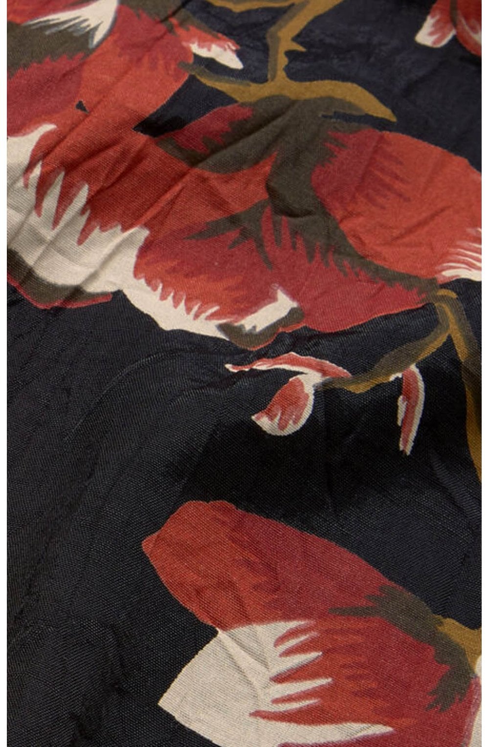 Along red ochre scarf