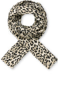 Along Sand Animal Print Scarf