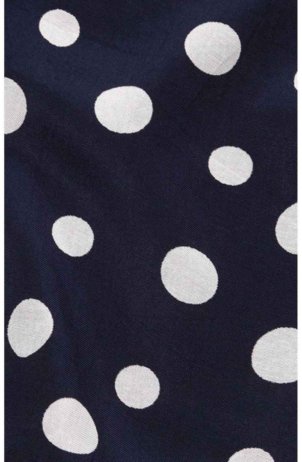 Along Spot Print Scarf