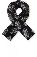 Along Warm Rose Patterned Scarf