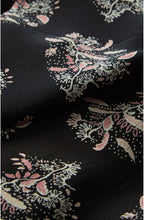 Along Warm Rose Patterned Scarf