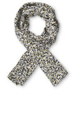 Along Yellow Patterned Scarf