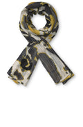 Along Yellow Tie Dye Scarf