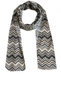 Along Zig Zag Design Scarf