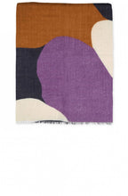 Amber Block Design Scarf