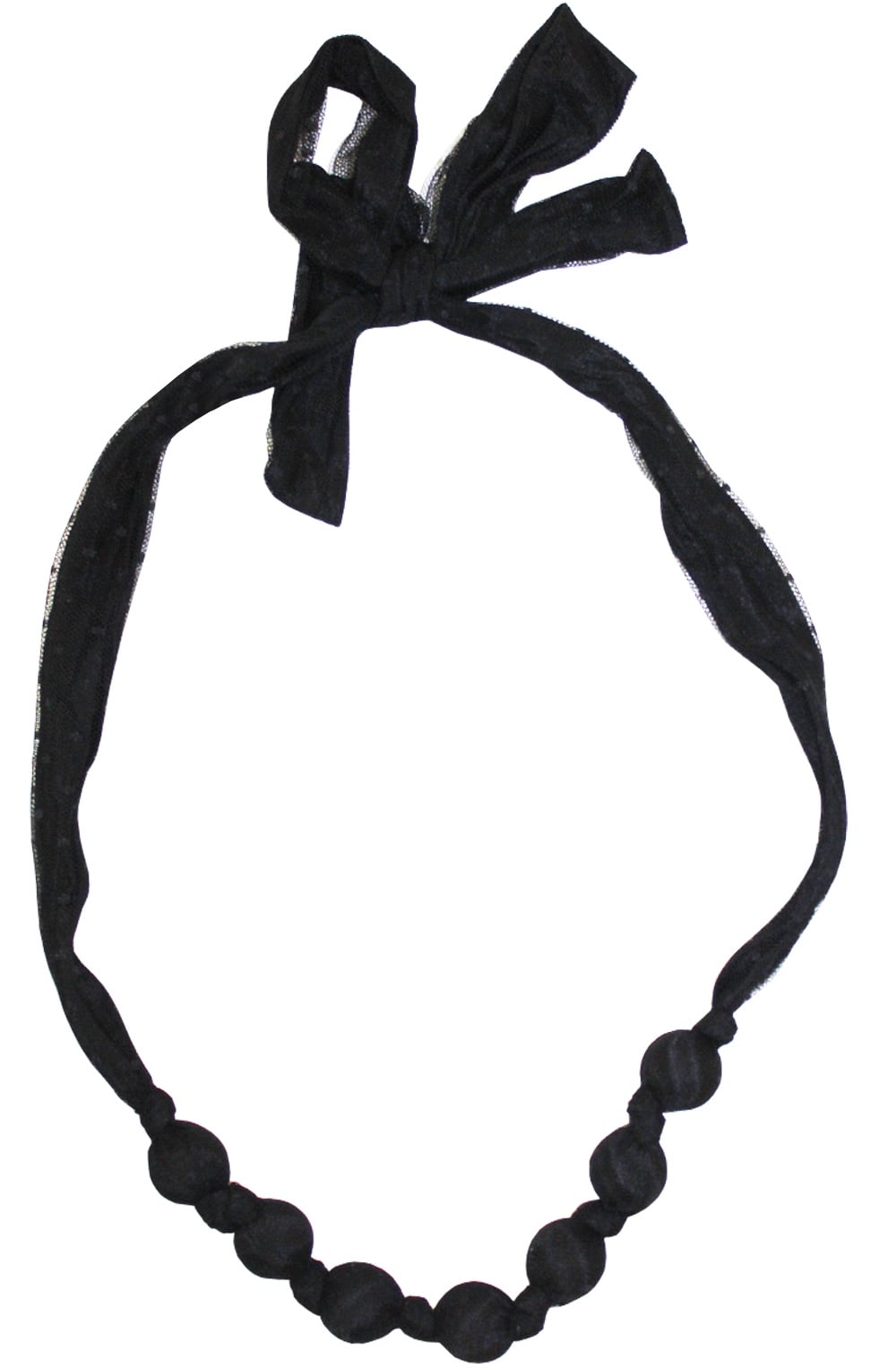 Ambony Black Lace Necklace