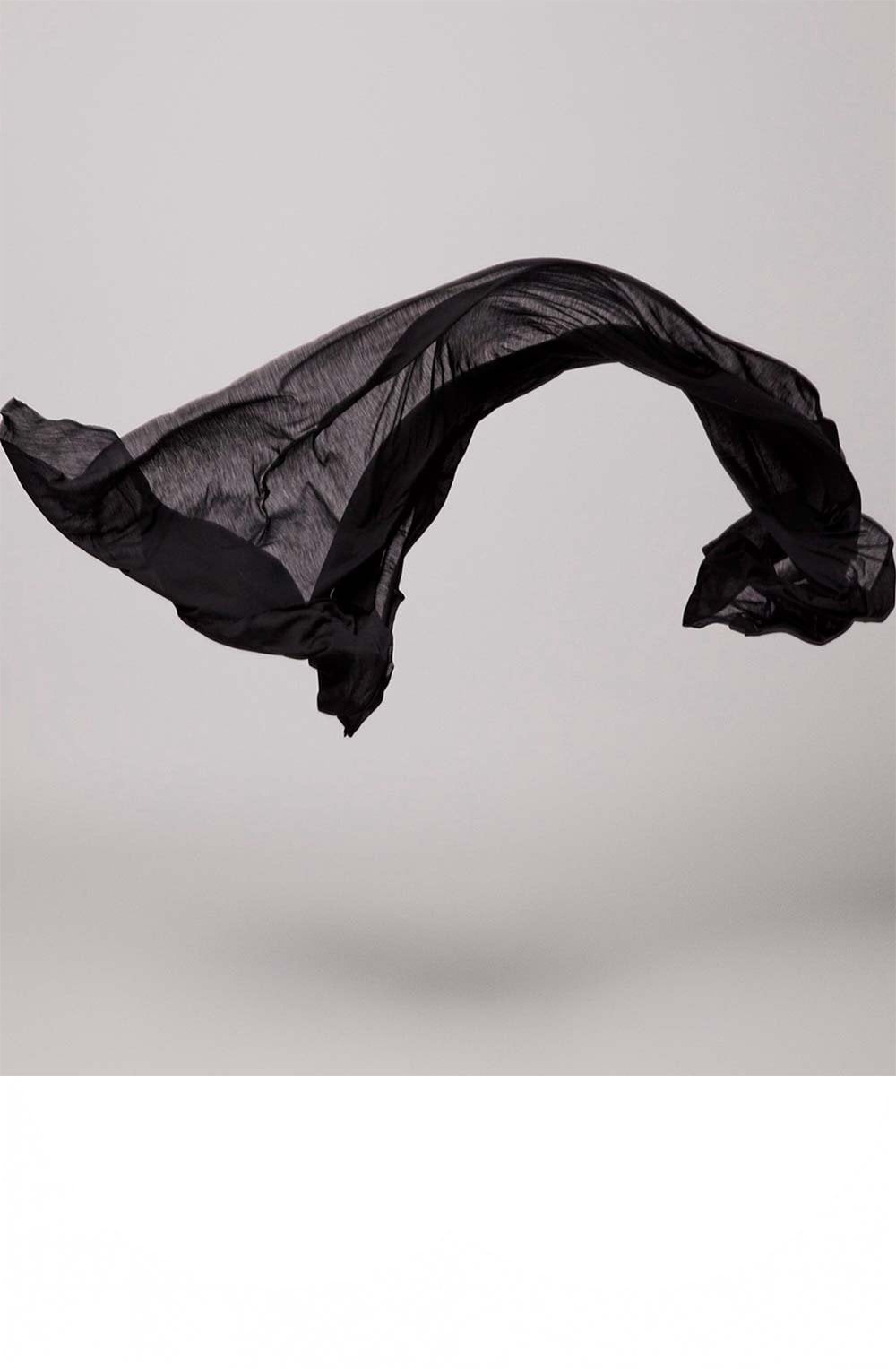 Amega Black Scarf