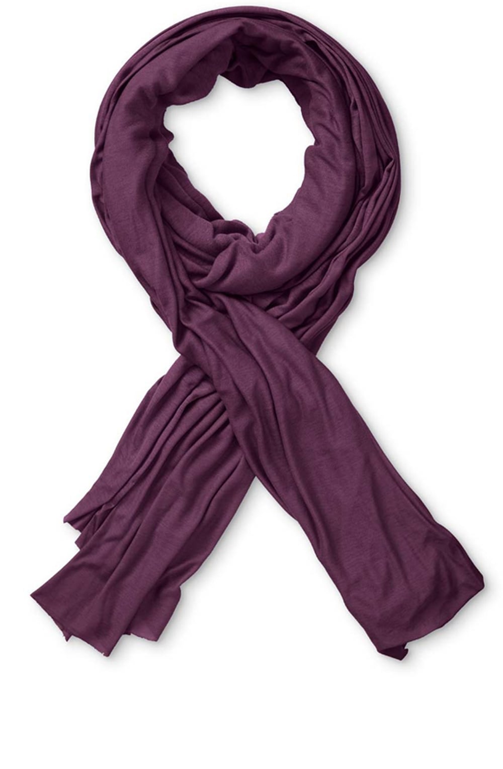 Amega Burgundy Jersey Scarf