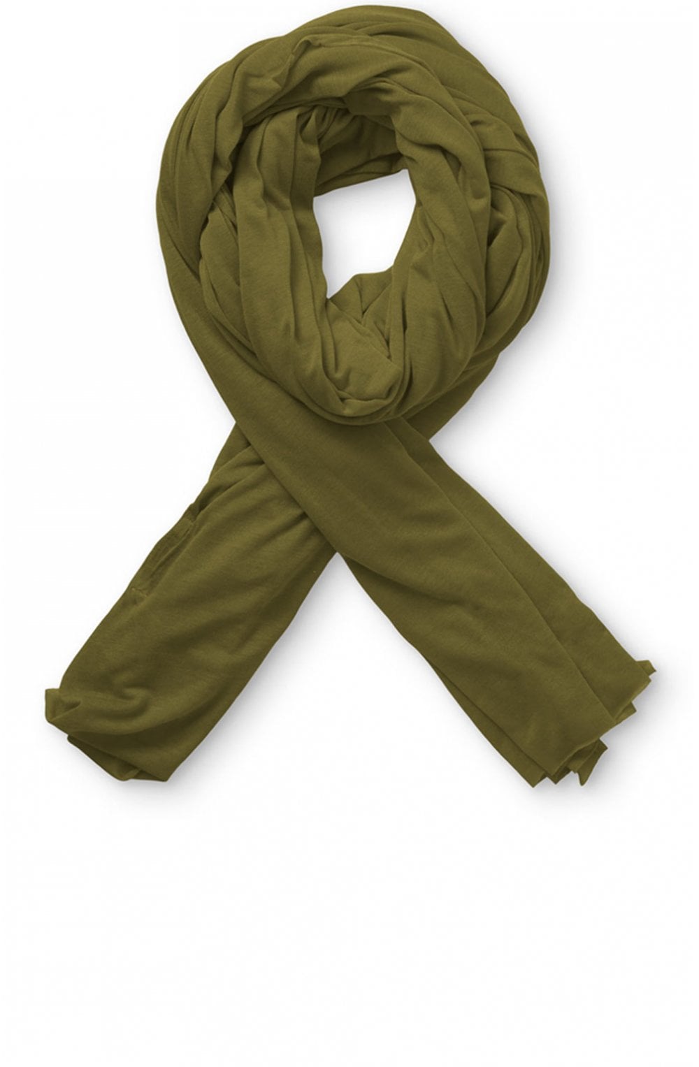Amega Green Jersey Scarf