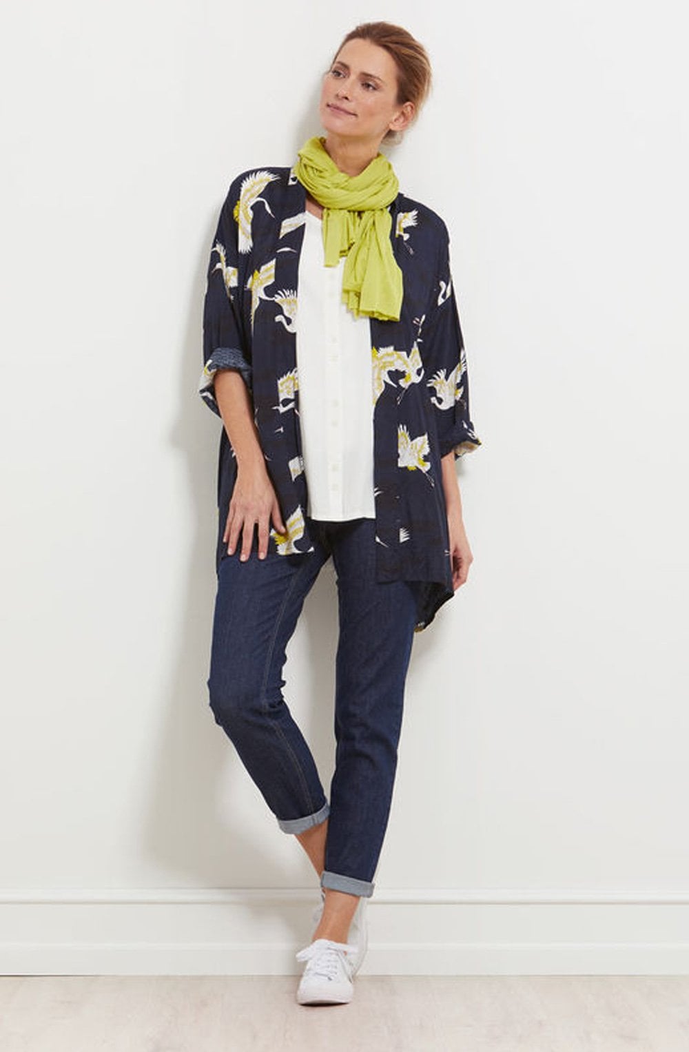 Amega Lime Jersey Scarf