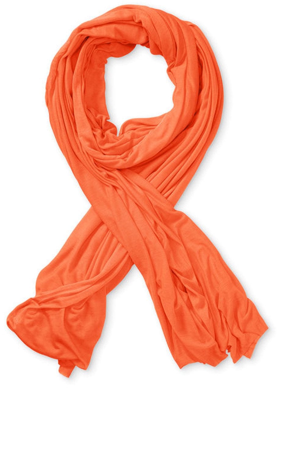 Amega Orange Jersey Scarf