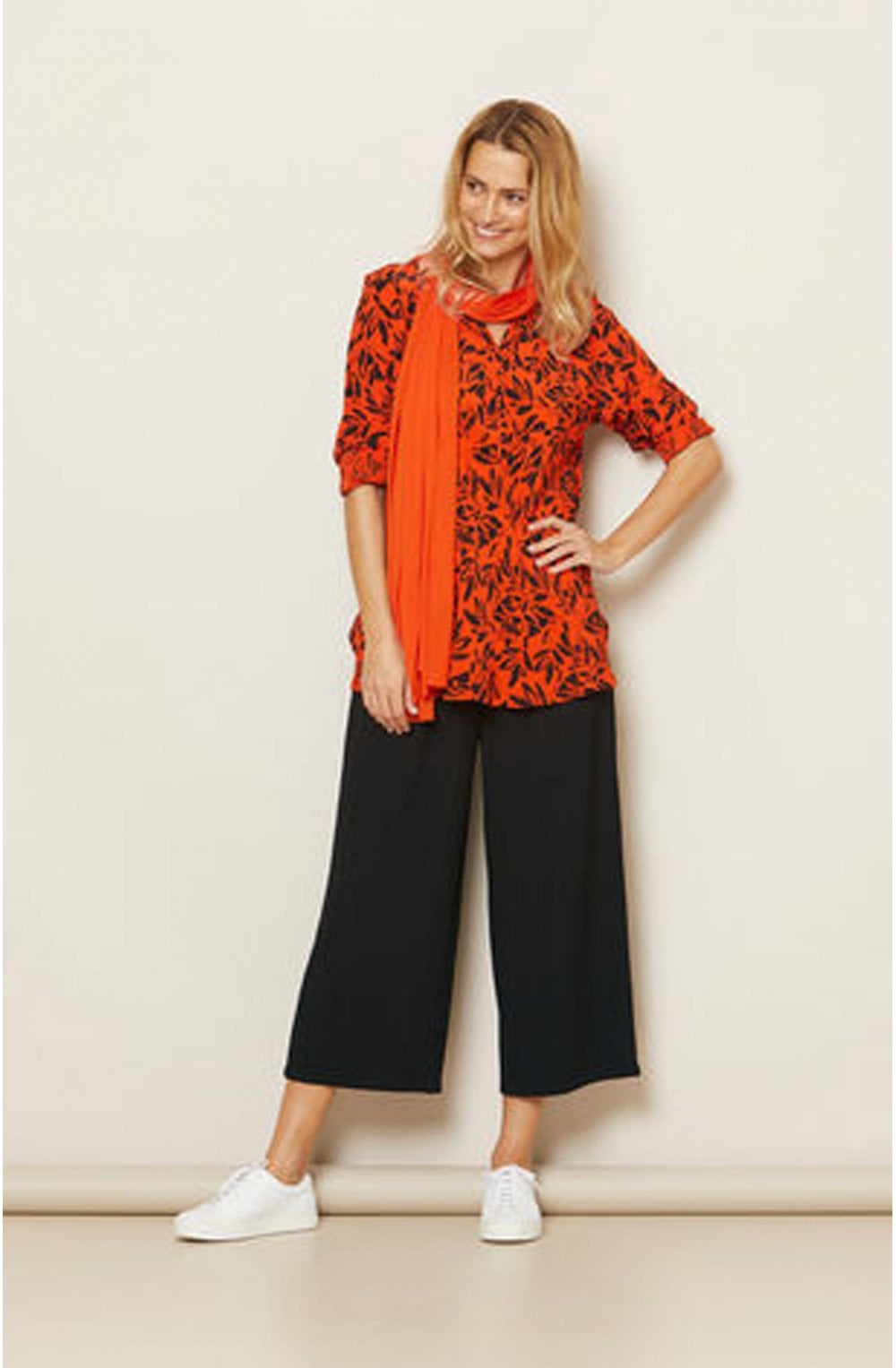 Amega Pumpkin Jersey Scarf