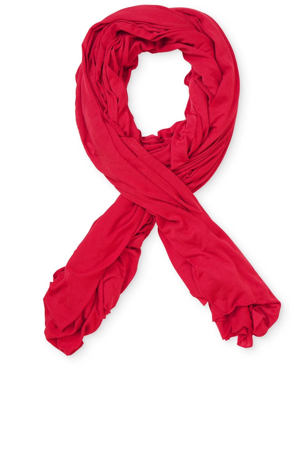 Amega Red Jersey Scarf