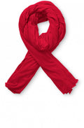 Amega Red Jersey Scarf