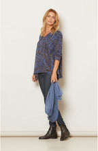 Amega Vintage Blue Scarf