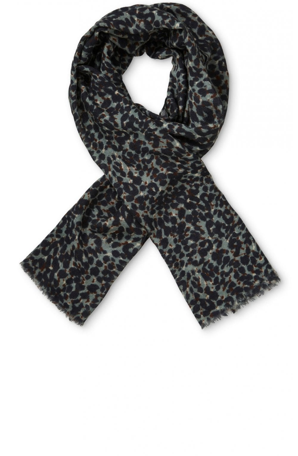 Ankara Animal print Wool Scarf