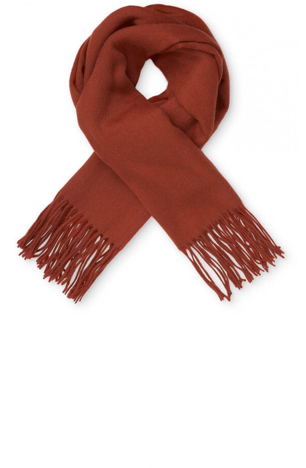 Anna Red Orchard Wool Scarf