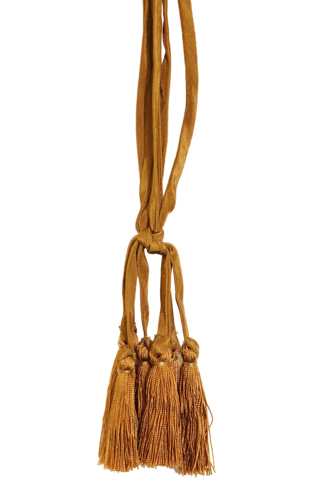 Anya Spice Ginger Tassel Necklace