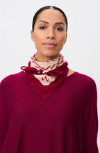 Ardelle Beet Red Square Scarf