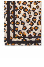 Aricka Cashew Animal Print Lightweight Scarf