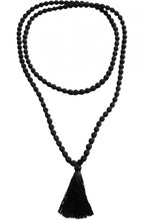 Ariel Black Beaded Necklace