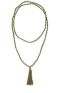 Ariel Celery green necklace