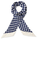 Aurora Navy Blazer Scarf