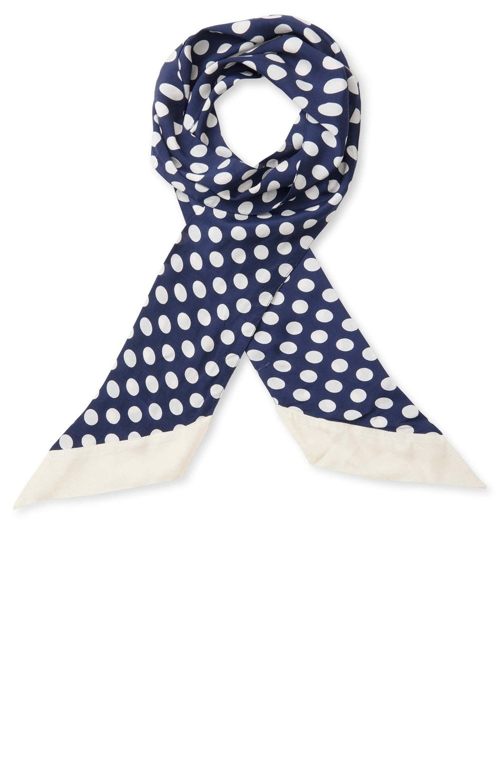 Aurora Navy Blazer Scarf