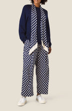 Aurora Navy Blazer Scarf