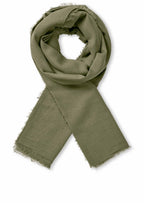 Ava Dark Lichen Green Scarf