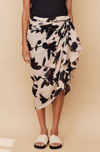 Aziza Chestnut Oversized Cotton Scarf