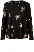 Badisna Autumnal Leaf Print Top