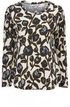 Badisna Bold Floral Print Top