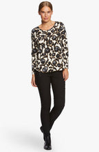 Badisna Bold Floral Print Top