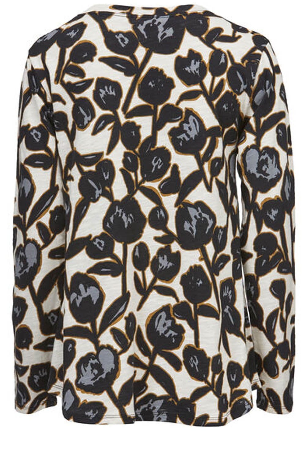 Badisna Bold Floral Print Top
