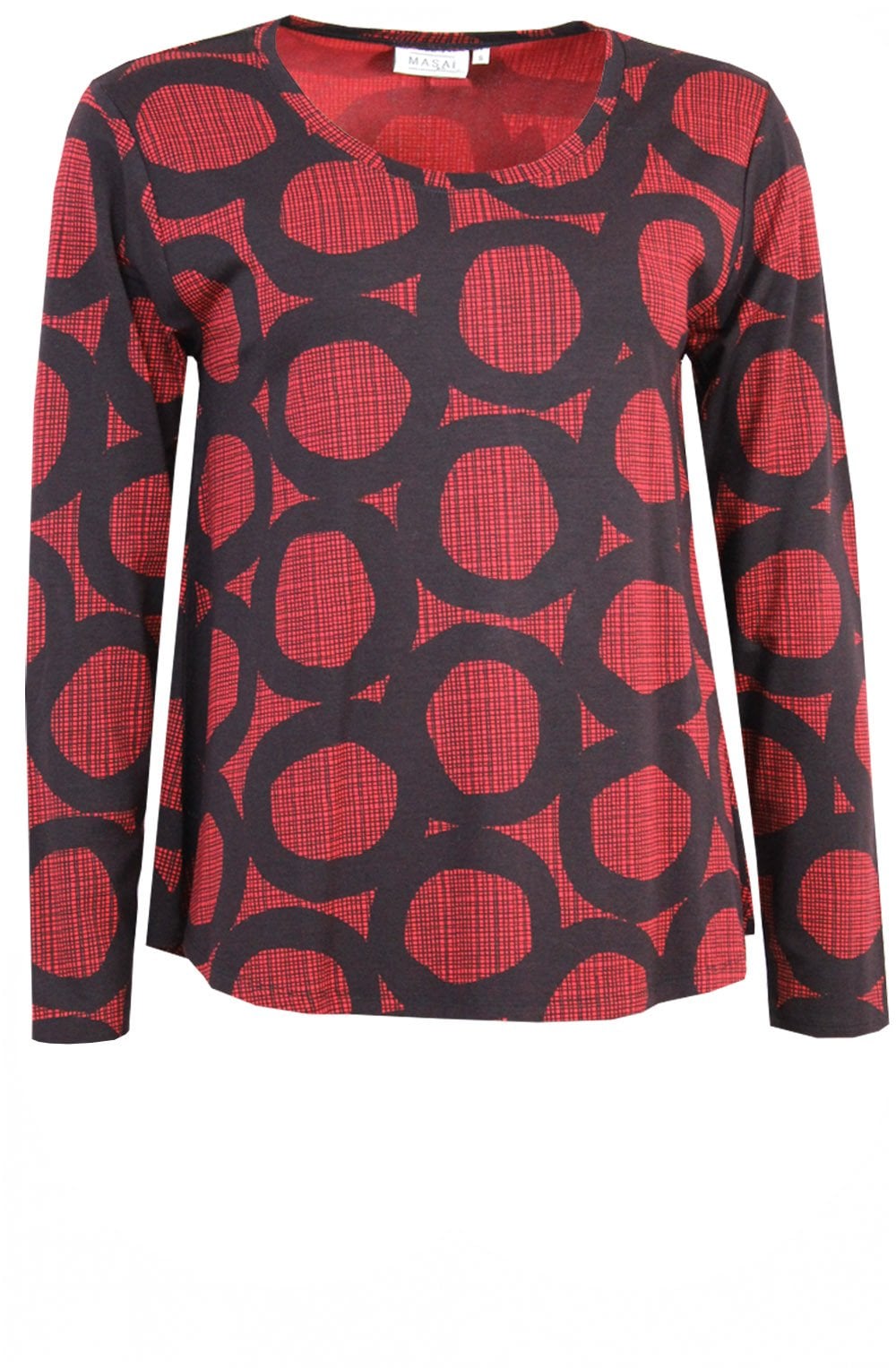 Badisna Chilli Pepper Mized Pattern Top