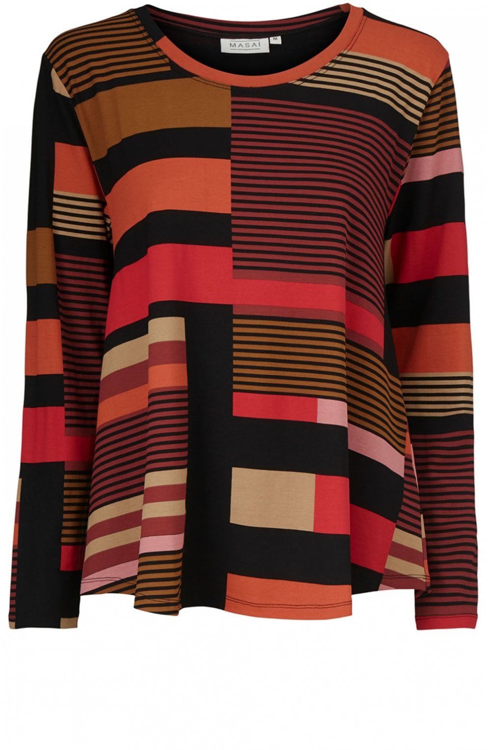 Badisna Stripe Design Top