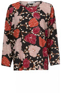 Bahati Bold Floral Print Top