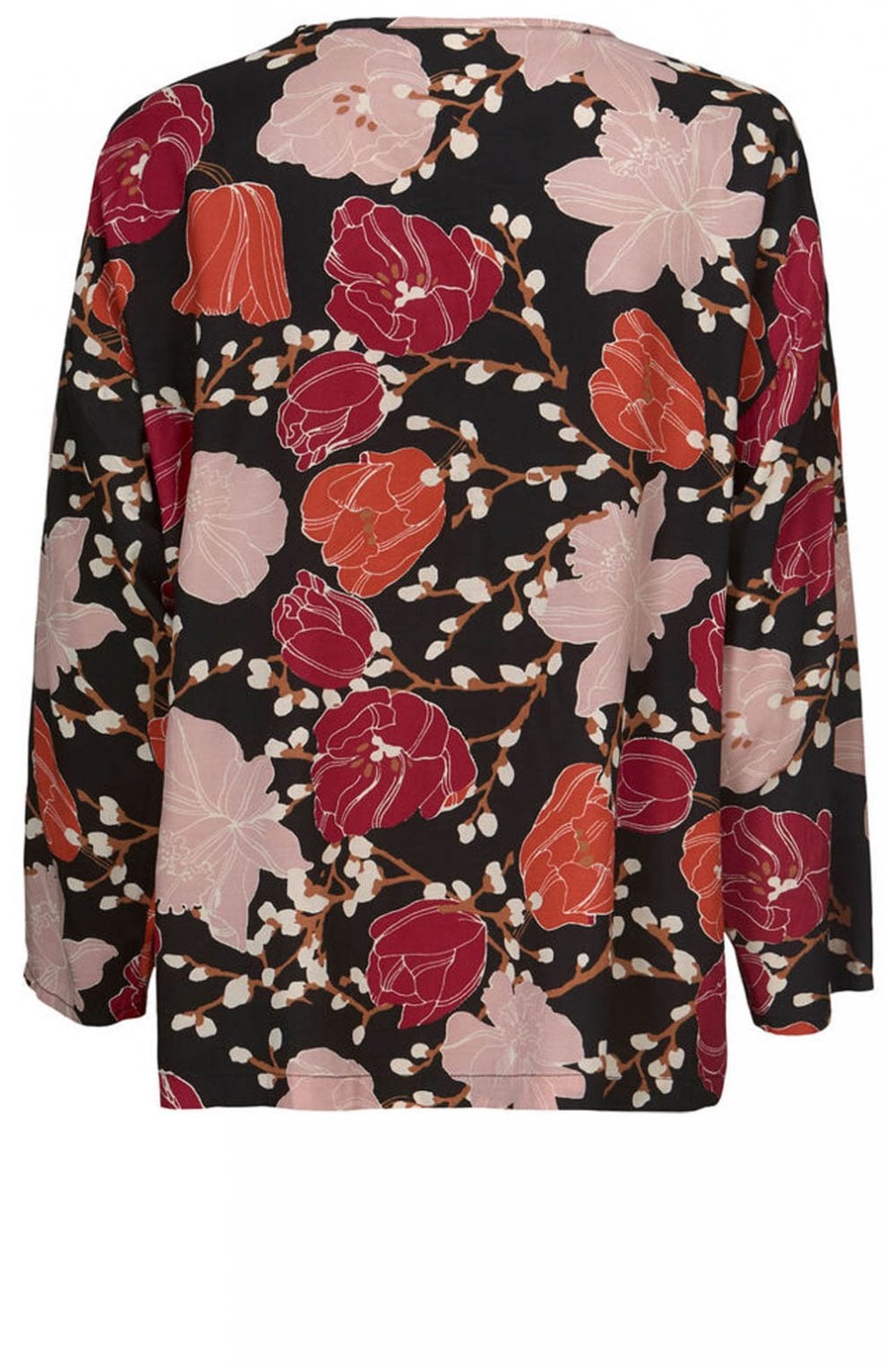 Bahati Bold Floral Print Top