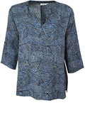 Bahati Porcelain Print Top