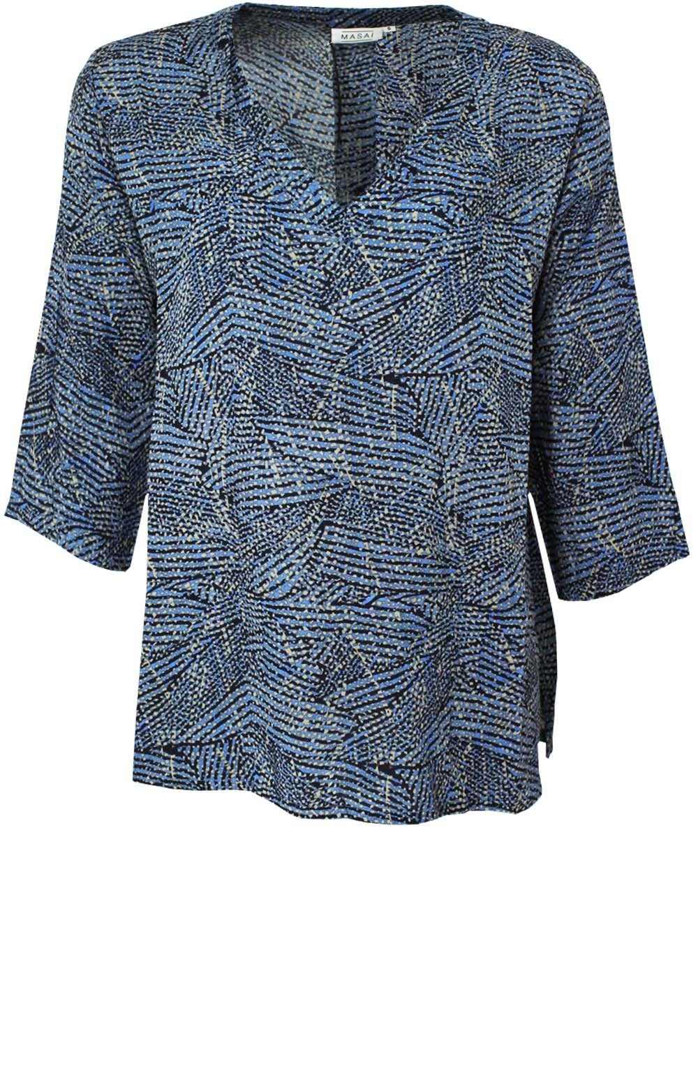 Bahati Porcelain Print Top