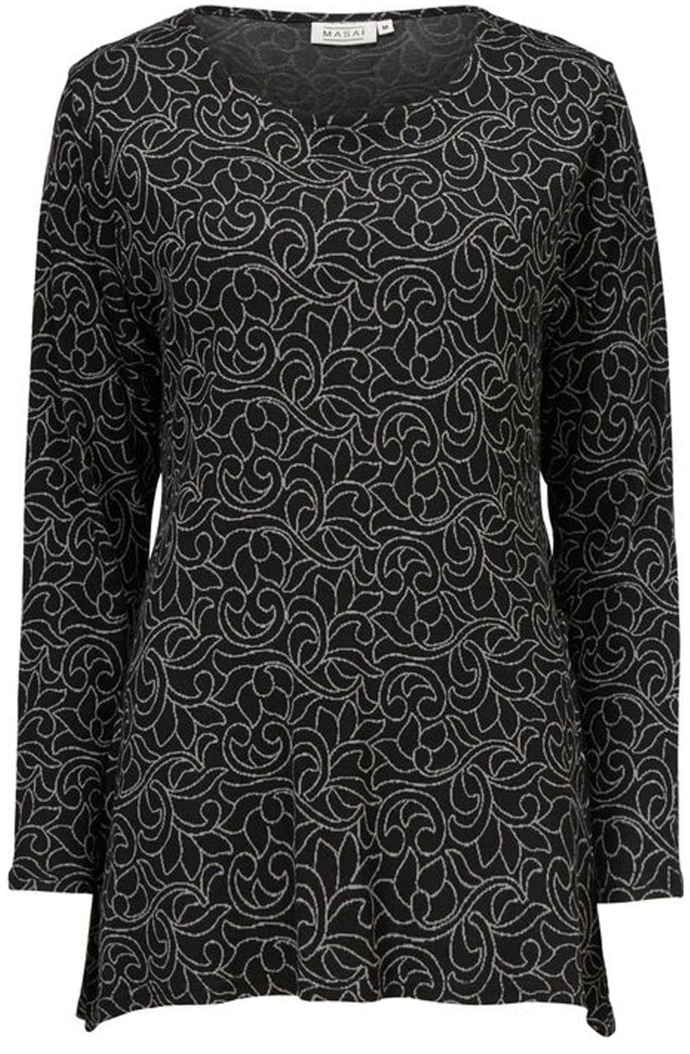 Bahiga Swirl Print Top